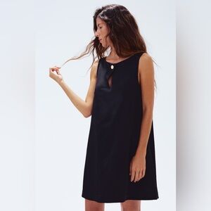 H&M Linen Blend A-Line Dress
